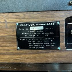 MULTIVOX MX2000